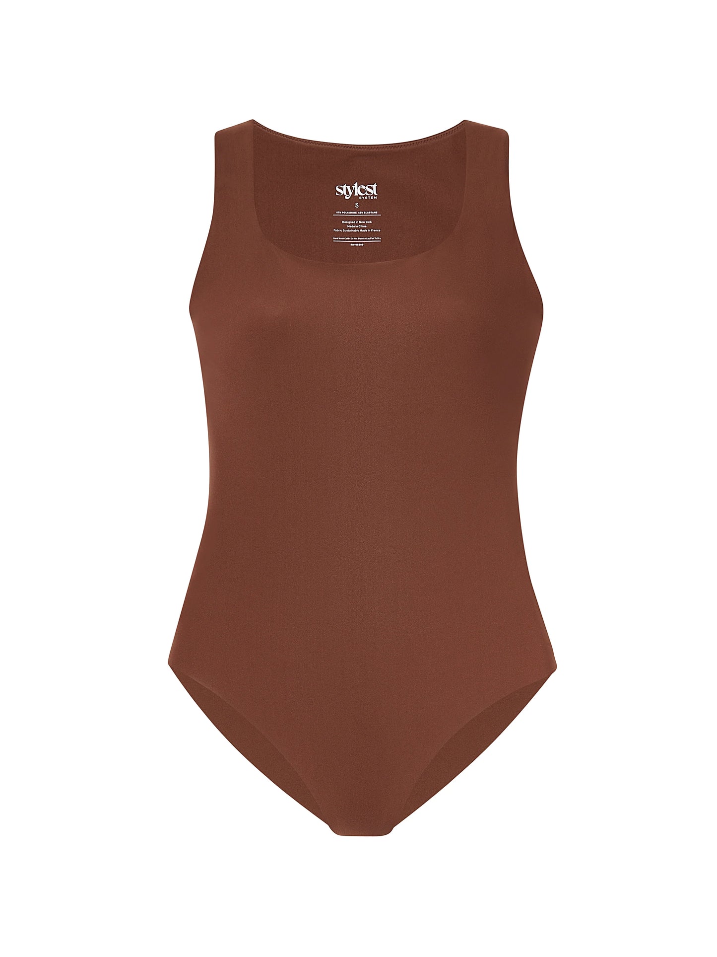 DaySculpt™ Sleeveless Square Neck Snapped Top