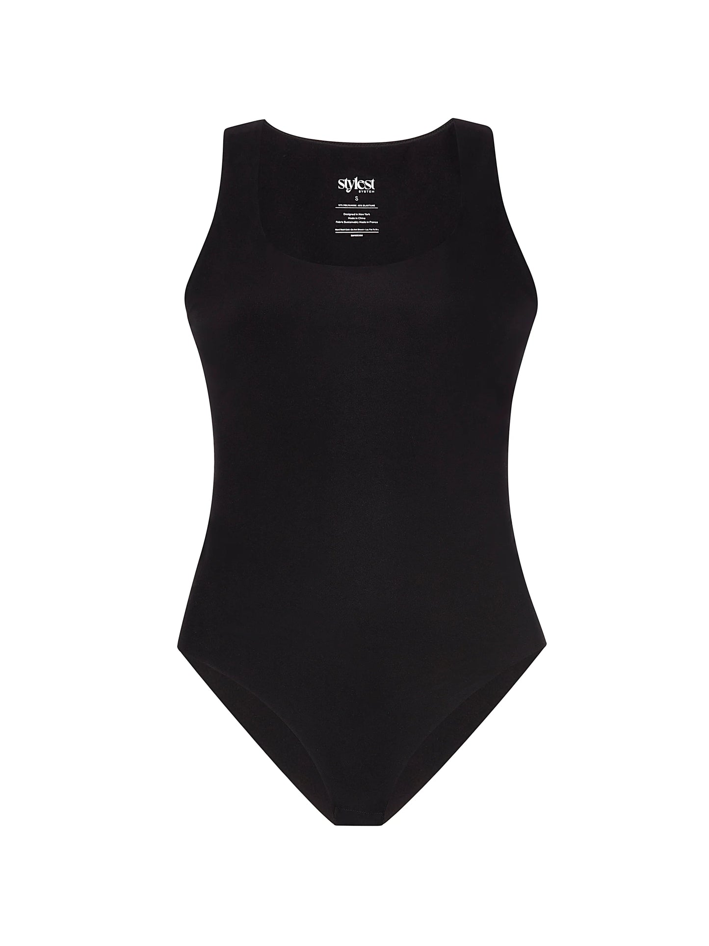 DaySculpt™ Sleeveless Square Neck Snapped Top